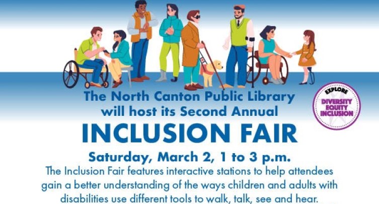 Inclusion Fair at the North Canton Public Library