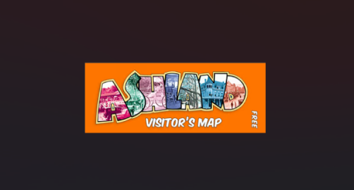 Ashland Visitors Map