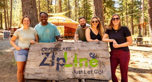 Crater Lake Zipline
