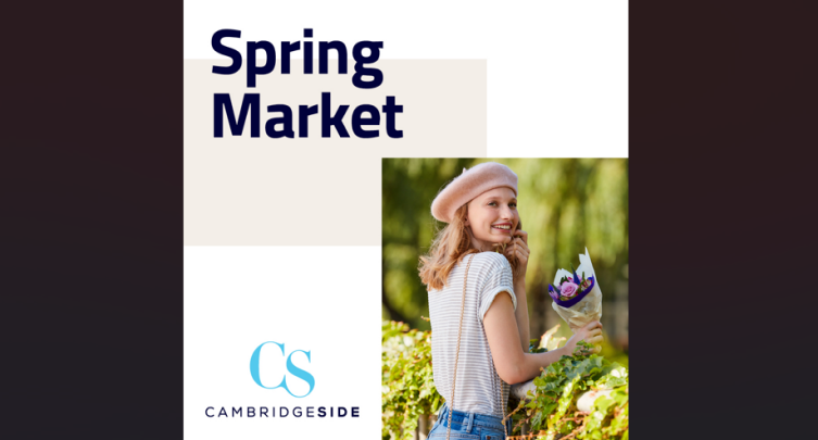 Spring Indoor Pop-Up Market at CambridgeSide