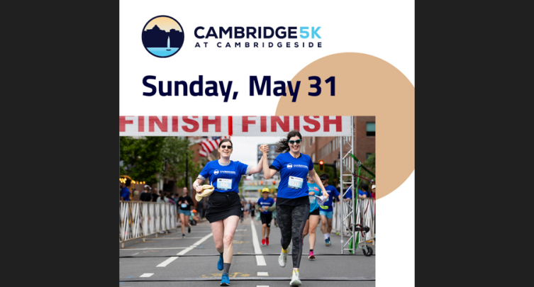 Cambridge 5K at CambridgeSide