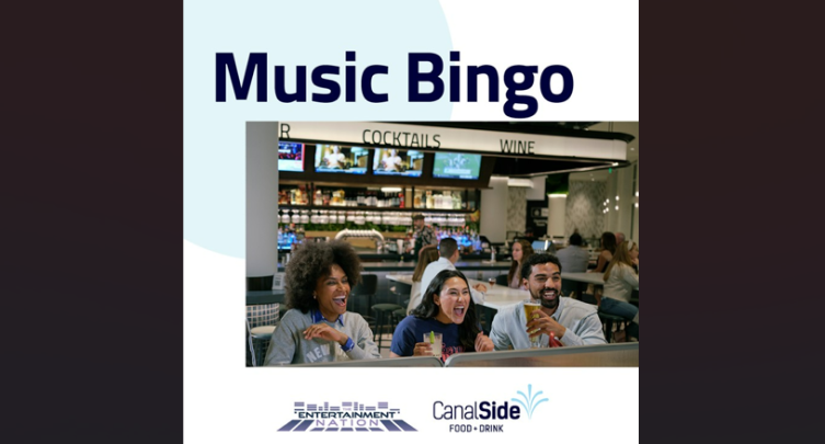 CanalSide at CambridgeSide Hosts FREE Music Bingo